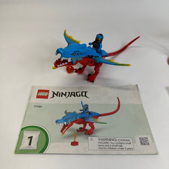 Lego Set 71759 Ninjago Ninja Dragon Temple 98% Complete - Picture 2 of 11